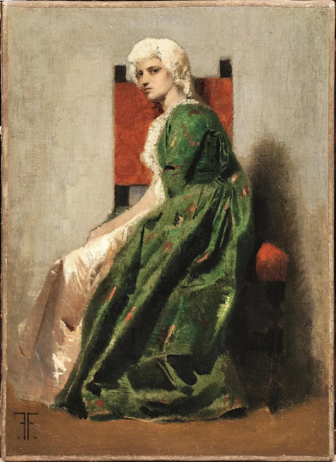 Ritratto di donna seduta